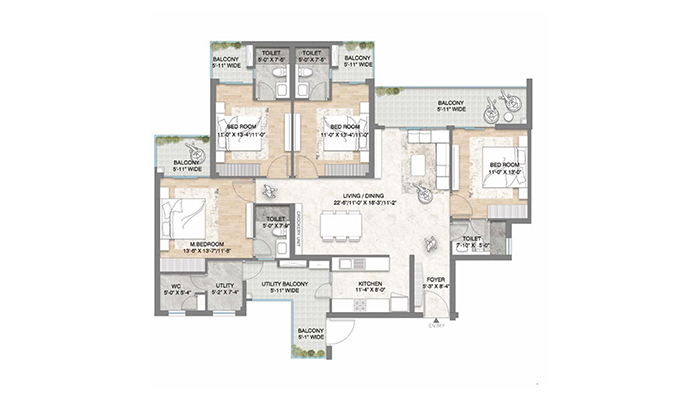 apartment in hebbal